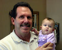 Dr Ross and granddaughter, Jordyn